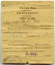 DR Barr notice to join
