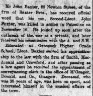 John Baxter(Argylls)