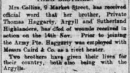 Thomas Haggarty(Argylls)