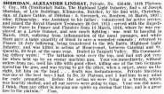 Alexander Lindsay Sheridan