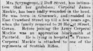 James Mackie (Cameronians)