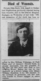 John Scott (10th Argylls)