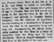 James Kerr A & SH