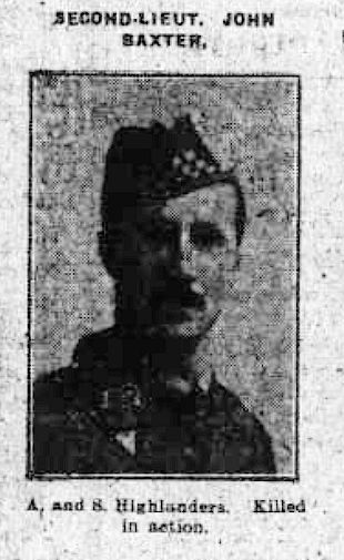 John Baxter(Argylls)